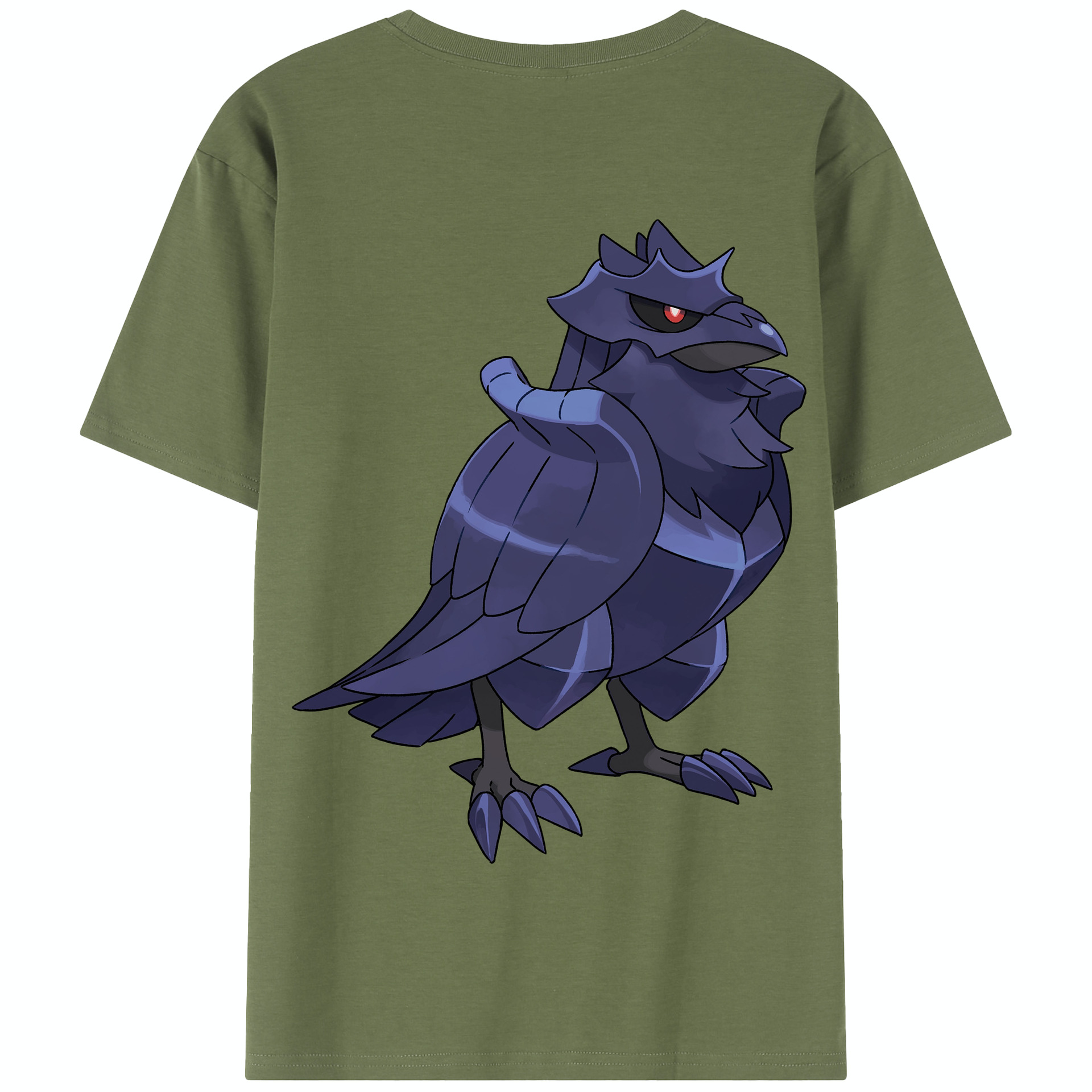 （画像用） ポケットモンスター Pokémon 綿100％半袖Tシャツ（背面プリント）
